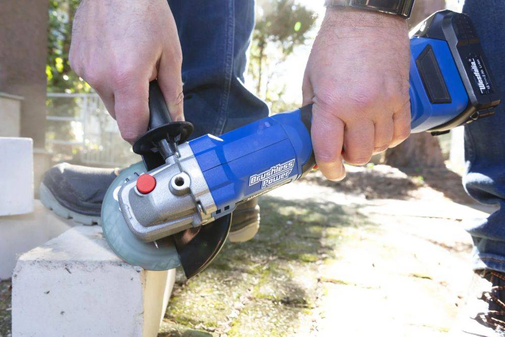 18 V Winkelschleifer BL 125 mm WWSBL 125 (Akku und Ladegerät nicht enthalten)