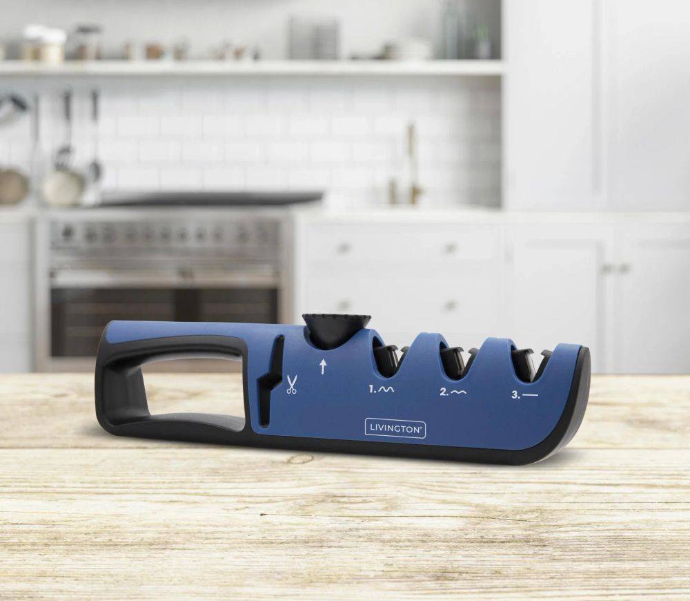 3 in 1 Messerschärfer Blade Star Messerschleifer mit Schärfwinkel-Regler