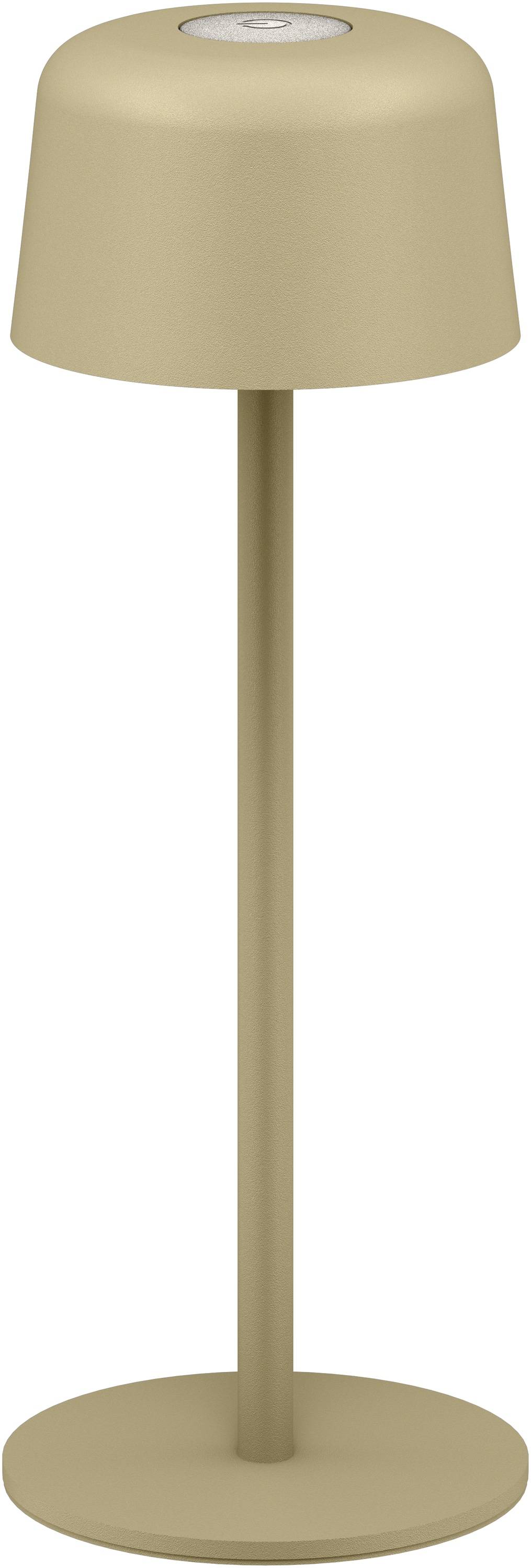 GOOBAY LED-Tischleuchte 77678, 2W, 3000 K, 150 lm, warmweiß, IP44, beige