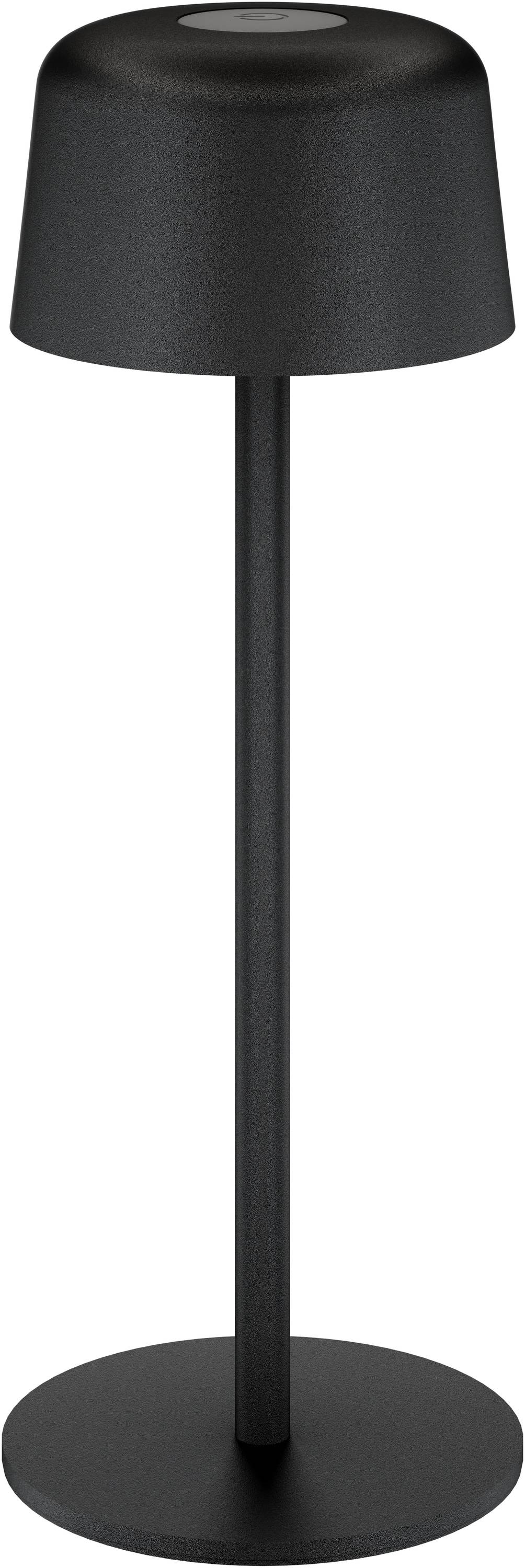 GOOBAY LED-Tischleuchte 77675, 2W, 3000 K, 150 lm, warmweiß, IP44, schwarz