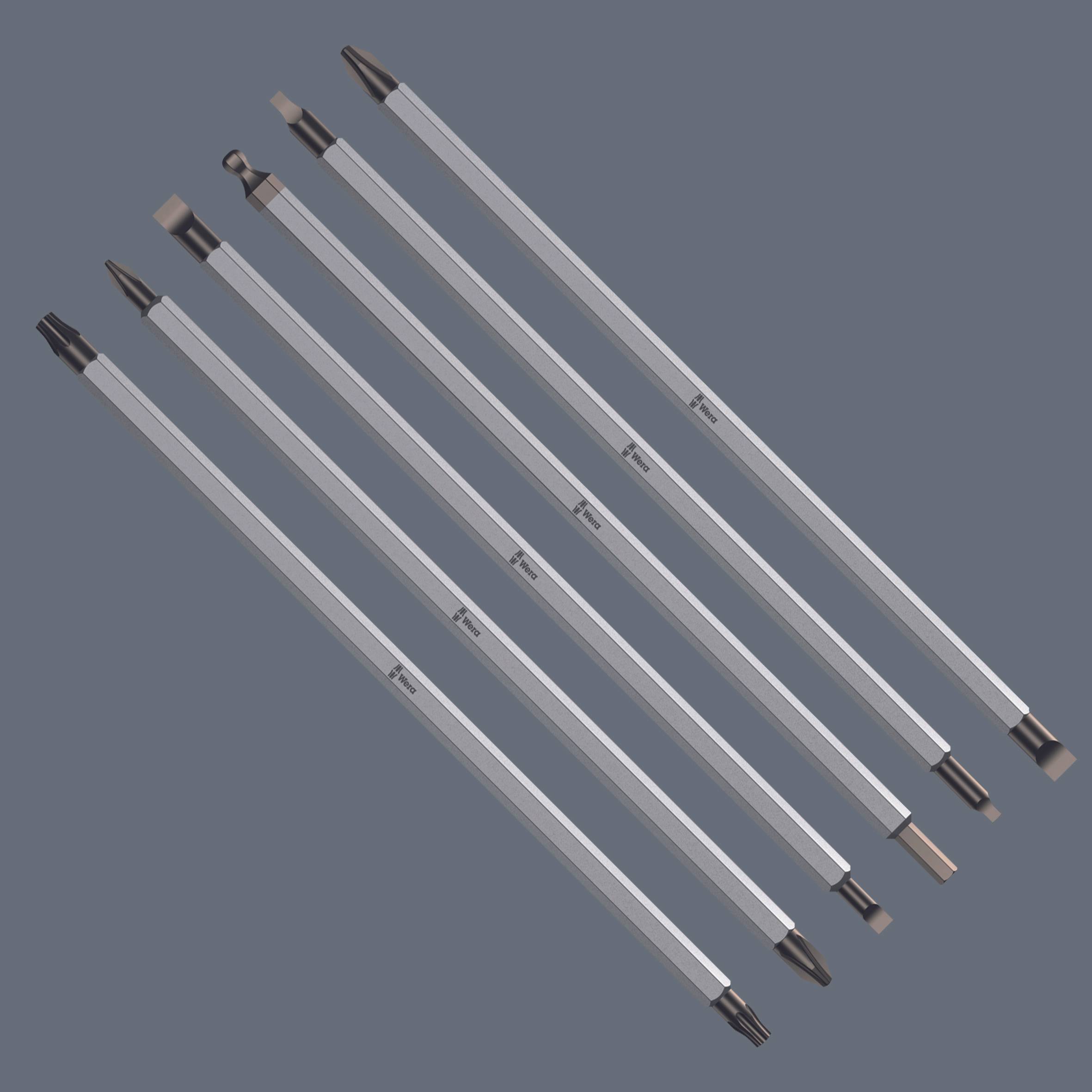 WERA Schraubendreher-Set Kraftform Kompakt Vario RA, 05073665001, 7-teilig