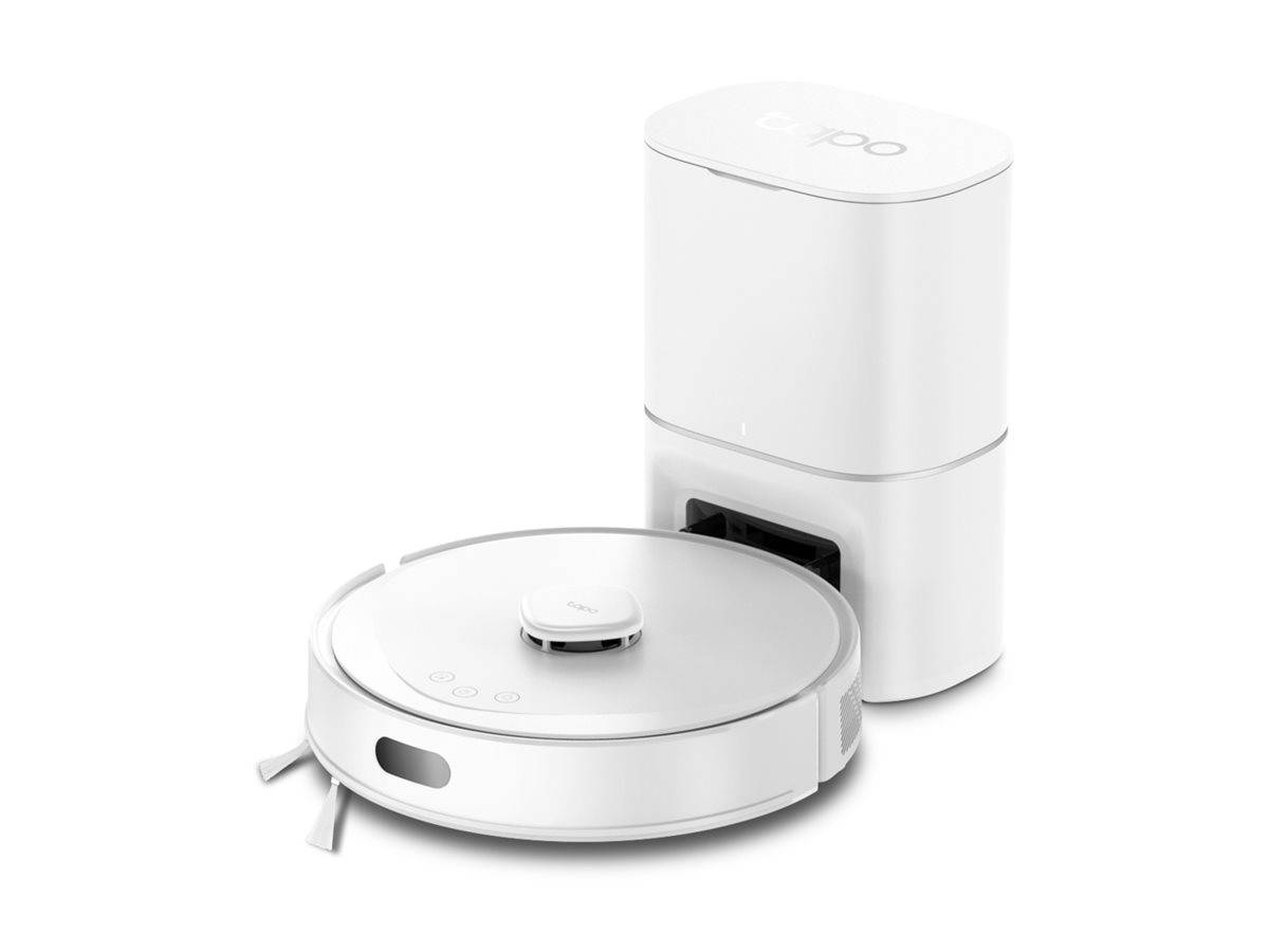 TP-LINK Tapo RV30 Max Plus - Staubsauger - Roboterstaubsaugerbeutellos - weiß