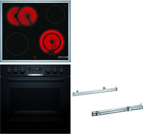 Bosch Herd-Set EXP HEG578BB3+NKN64RGA2E+HEZ538000 Serie 6