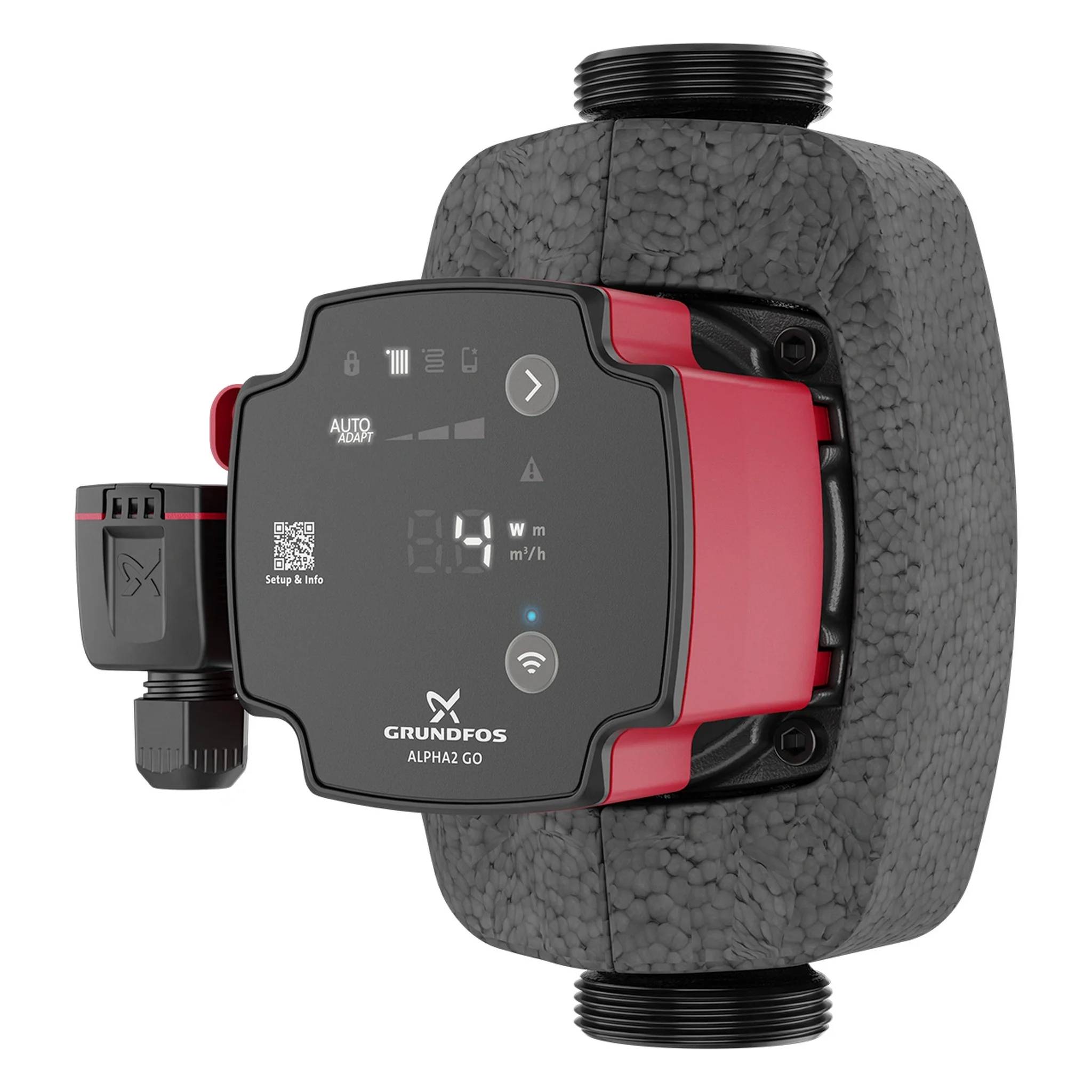 Grundfos Hocheffizienz Umwälzpumpe, ALPHA2 GO, 25-75, 180, 220-240V, 9H DG0, 1 Stk.