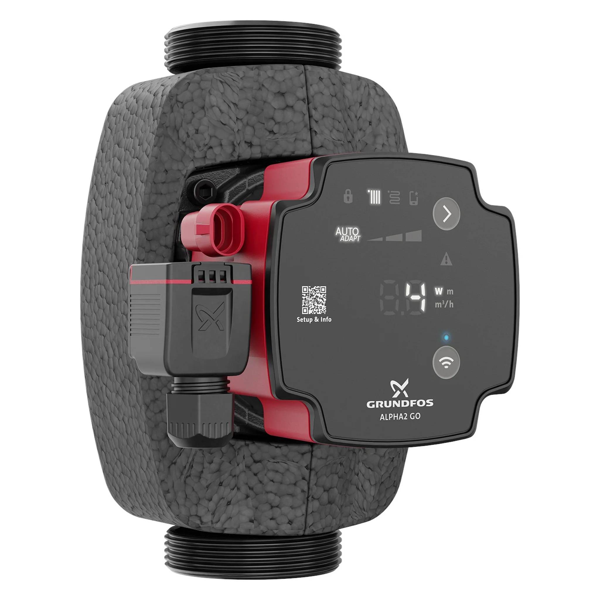 Grundfos Hocheffizienz Umwälzpumpe ALPHA2 GO, 32-75, 180, 220-240V, 9H, DG0, 1 Stk.