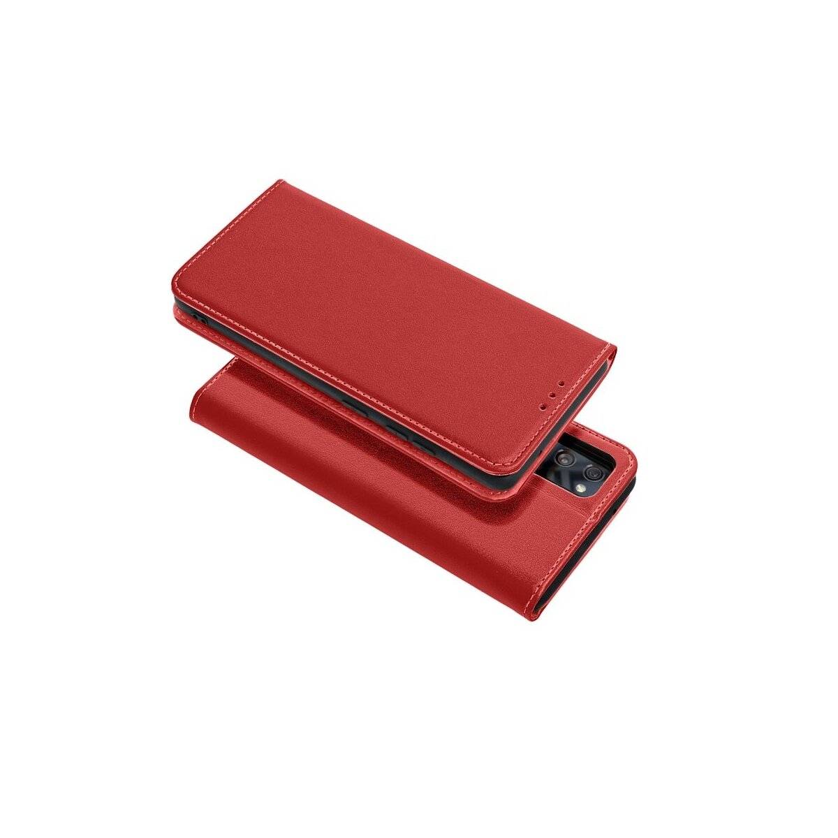 Smart Pro Leder Tasche für XIAOMI Redmi Note 15 Pro 5G Bordeaux Handyhülle Rundum