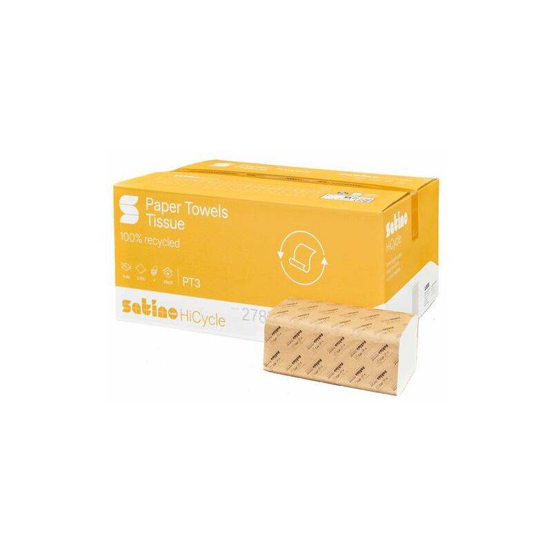 satino by wepa Handtuchpapier HiCycle, 250 x 230 mm