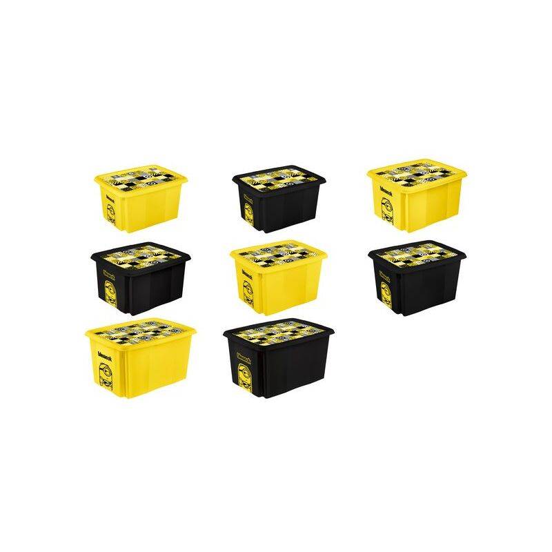 keeeper Aufbewahrungsbox karolina "Minions Mosaic", 24 Liter