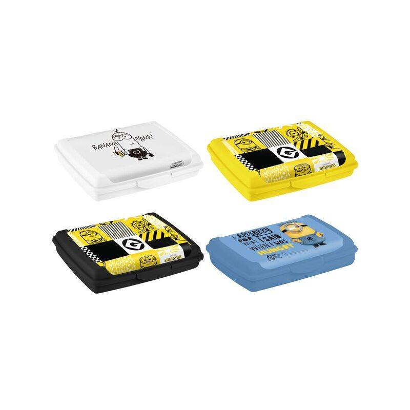 keeeper Brotdose carla mini "Minions Mosaic", 0,5 L, gelb