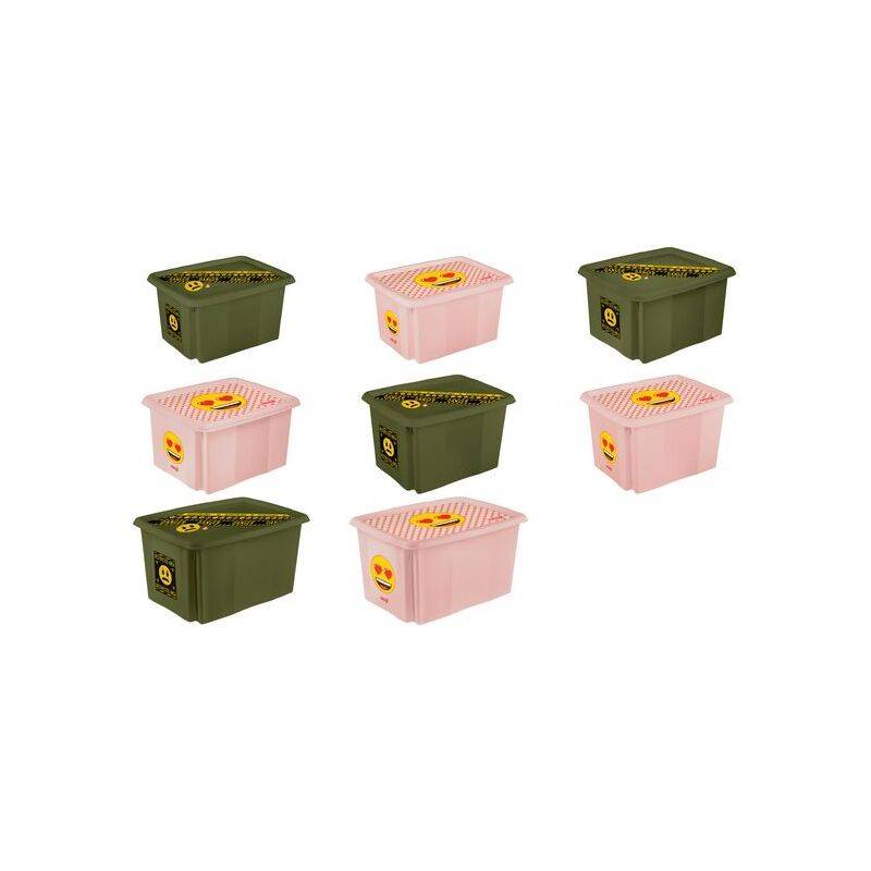 keeeper Aufbewahrungsbox karolina "Emoji Danger", 24 Liter