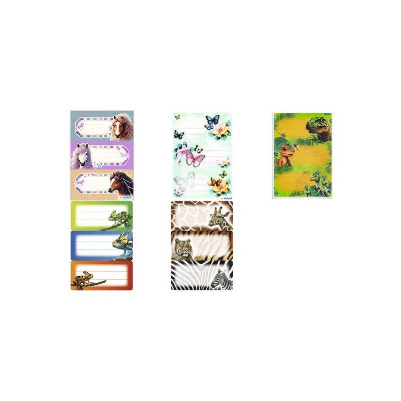 HERMA Buchetiketten VARIO "Schmetterlinge", 76 x 35 mm