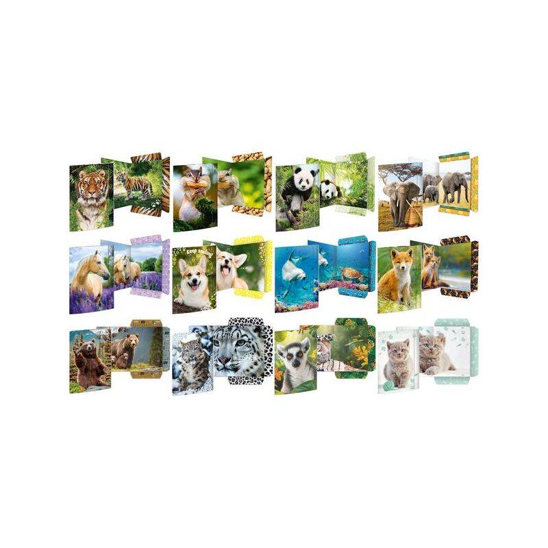 RNK Verlag Zeichnungsmappe "Bär", Karton, DIN A3