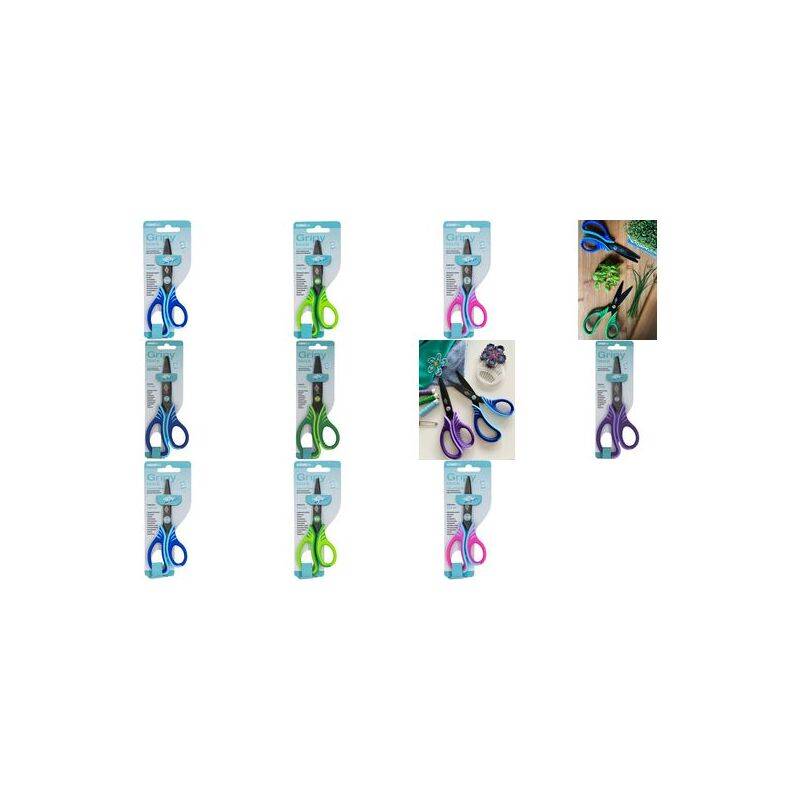 WEDO Bastelschere Gripy black, rund, Länge: 130 mm