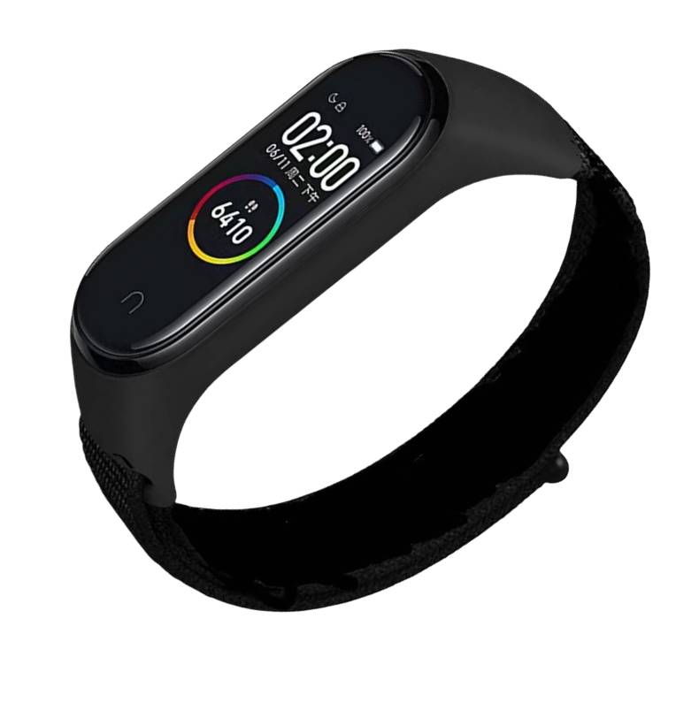 Nylon-Uhrenarmband für Xiaomi Band 8/9 Black
