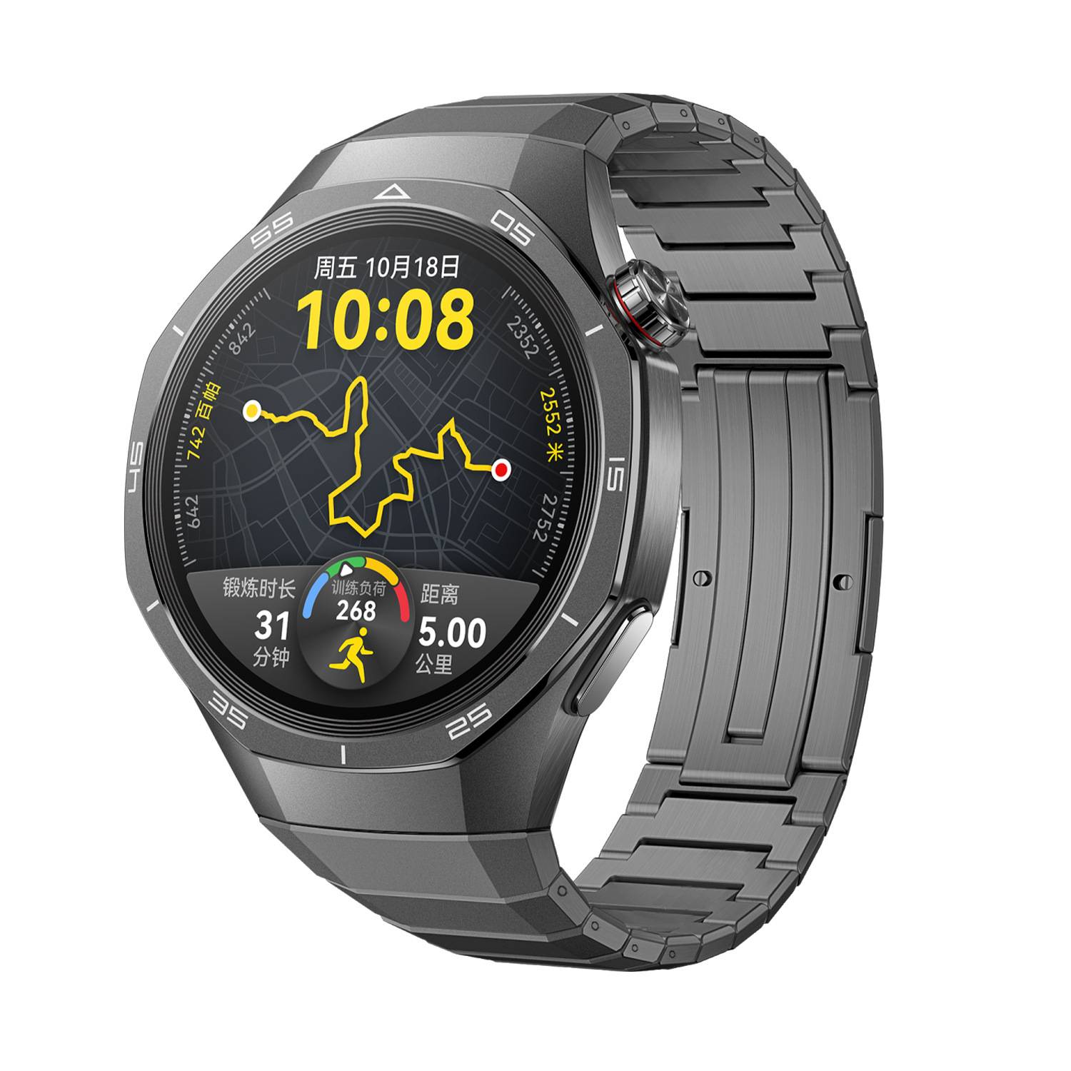 Titanarmband für Huawei GT5 Pro Grey