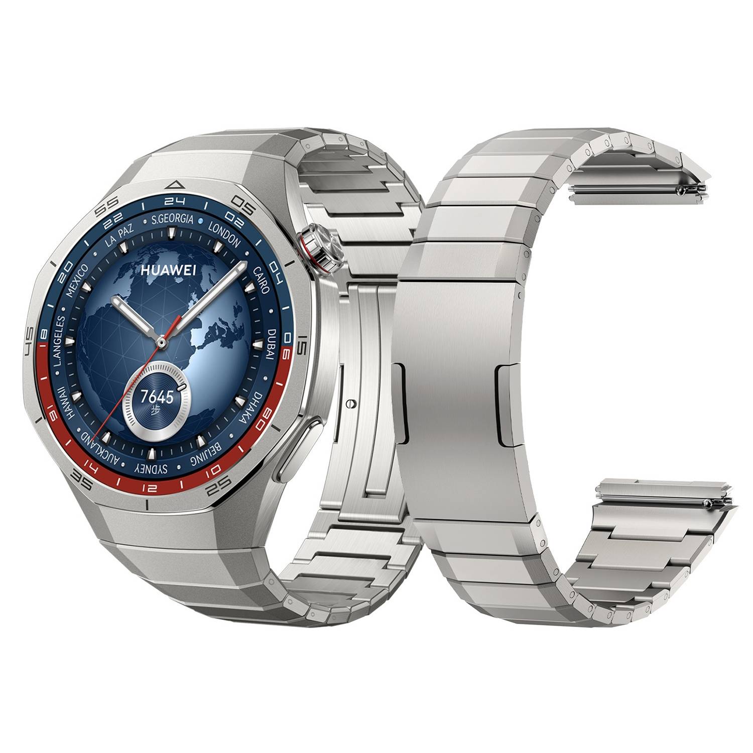 Titanarmband für Huawei GT5 Pro Silver