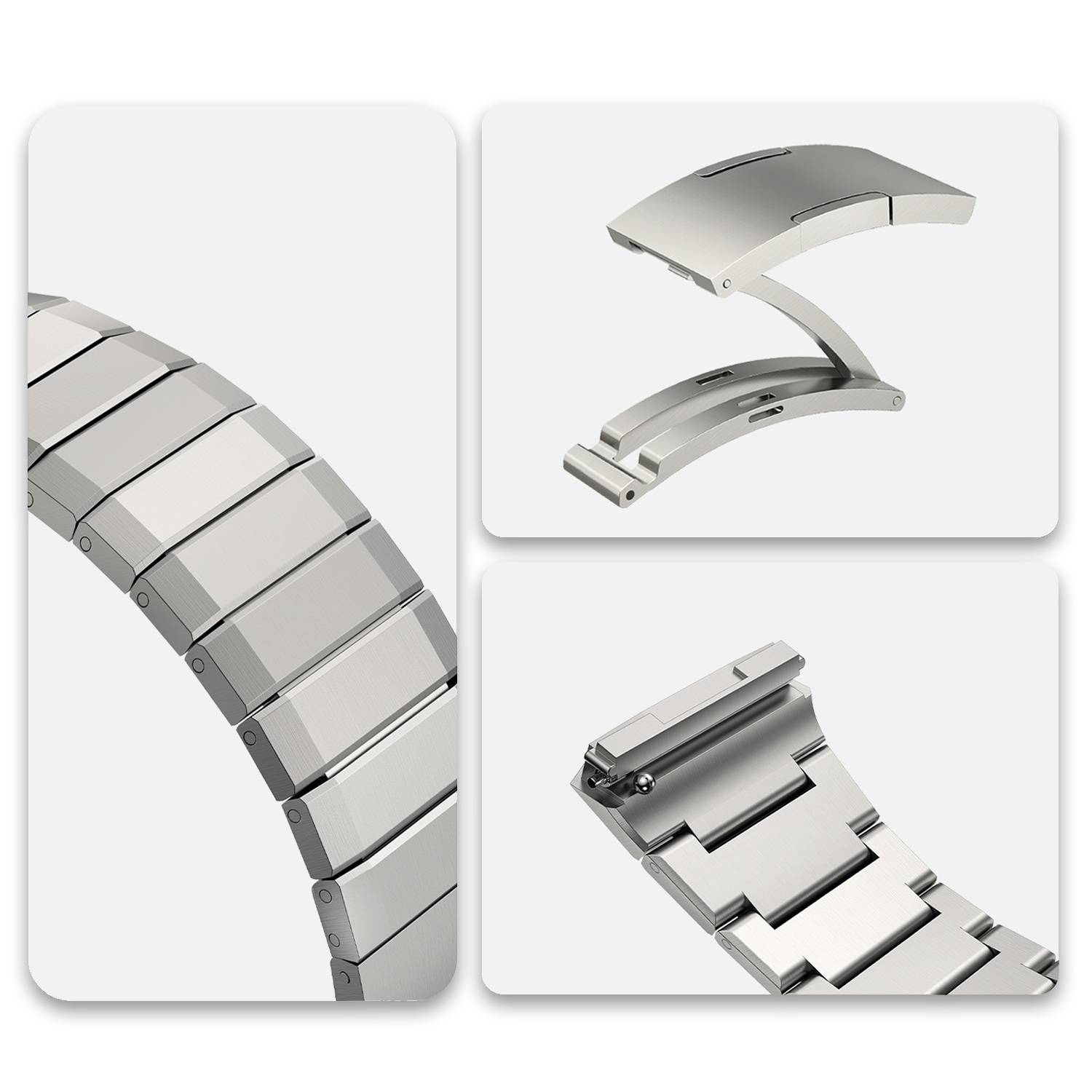 Titanarmband für Huawei GT5 Pro Silver