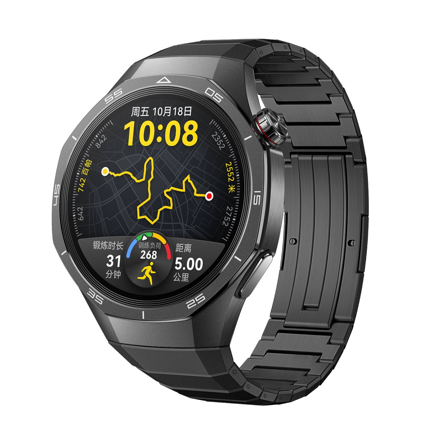 Titanarmband für Huawei GT5 Pro Black