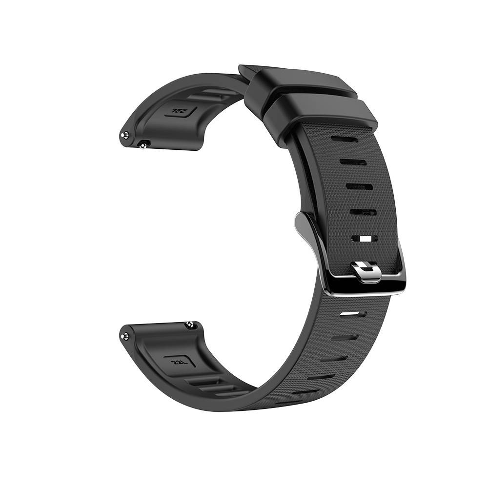 Silikon-Uhrenarmband für Polar Grit X Black