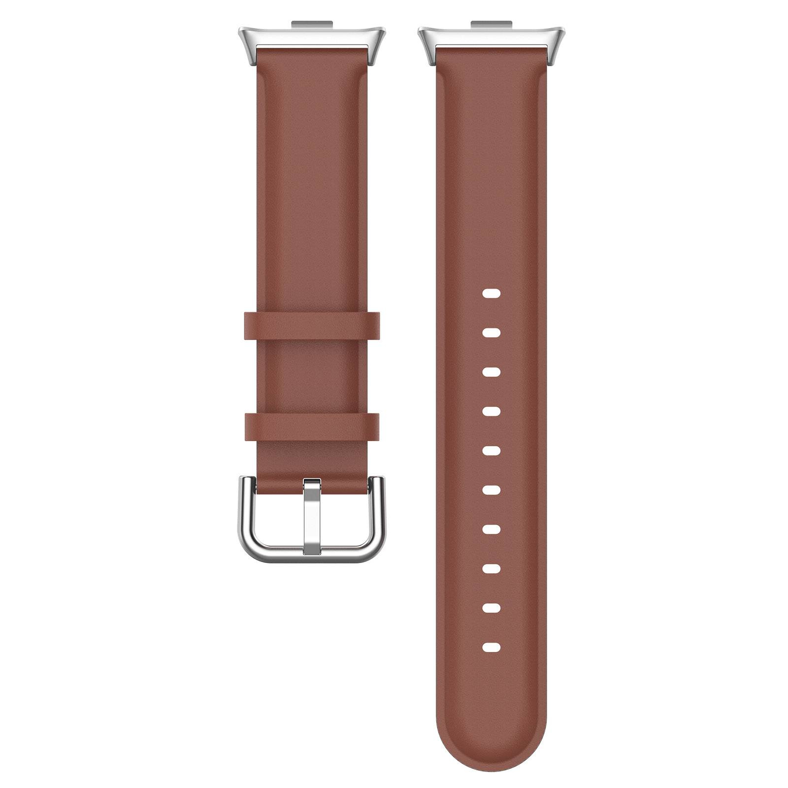 Lederarmband für Xiaomi Smart Band 9 Pro Brown