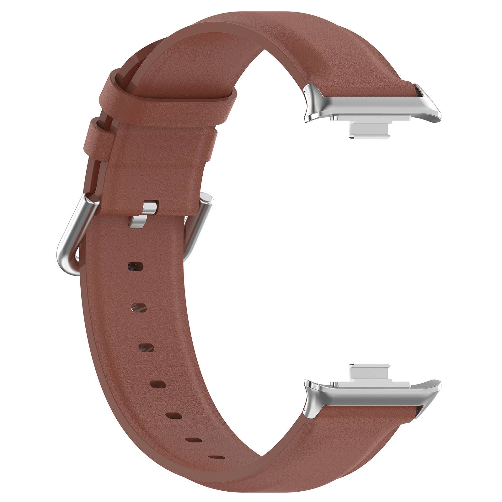Lederarmband für Xiaomi Smart Band 9 Pro Brown