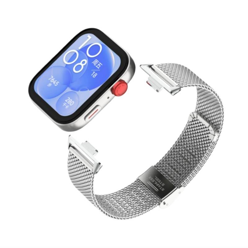 Huawei Watch Fit 3 Sport Loop Armband Silver