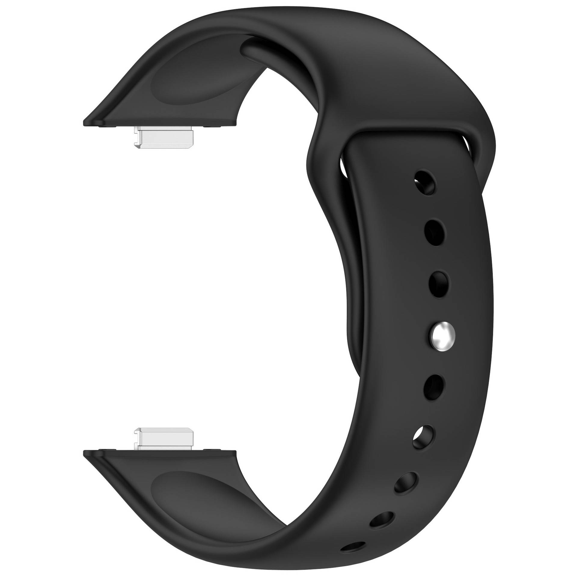 Silikon-Uhrenarmband für Huawei Watch Fit 3 Black