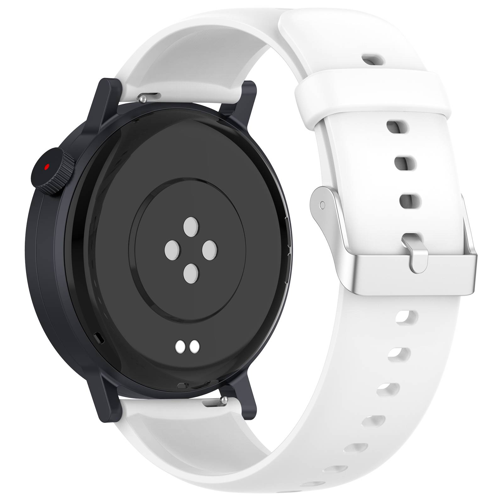 Silikon-Uhrenarmband für CMF Watch Pro 2 White