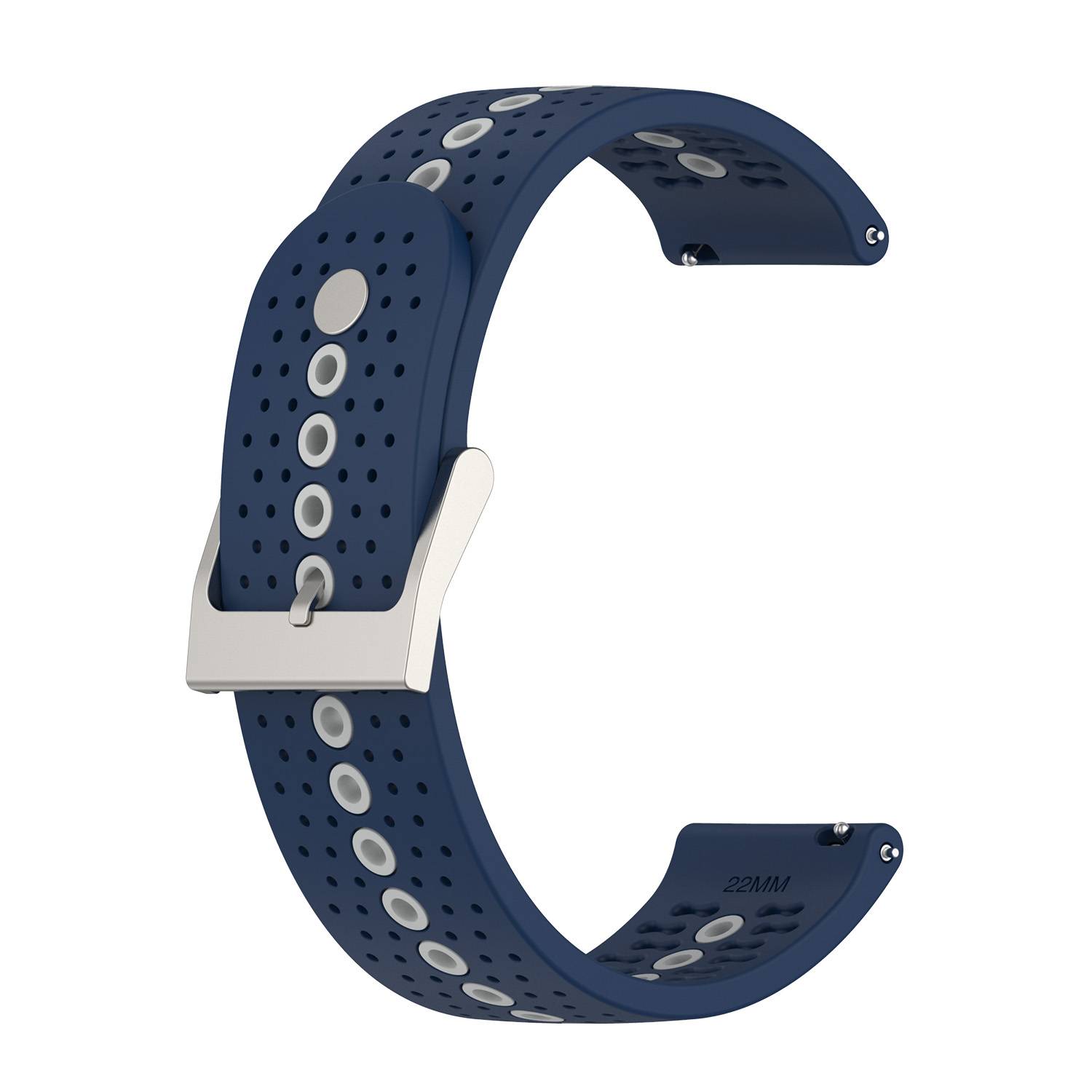 Buntes Uhrenarmband 22MM für die Suunto Race S Uhr Blue + Grey