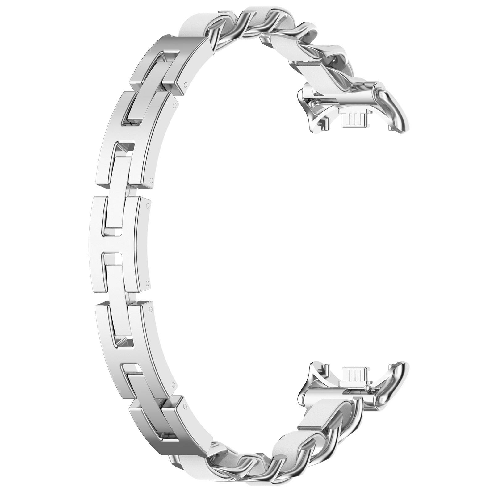 Uhrenarmband für Xiaomi Band 9/9 NFC Silver
