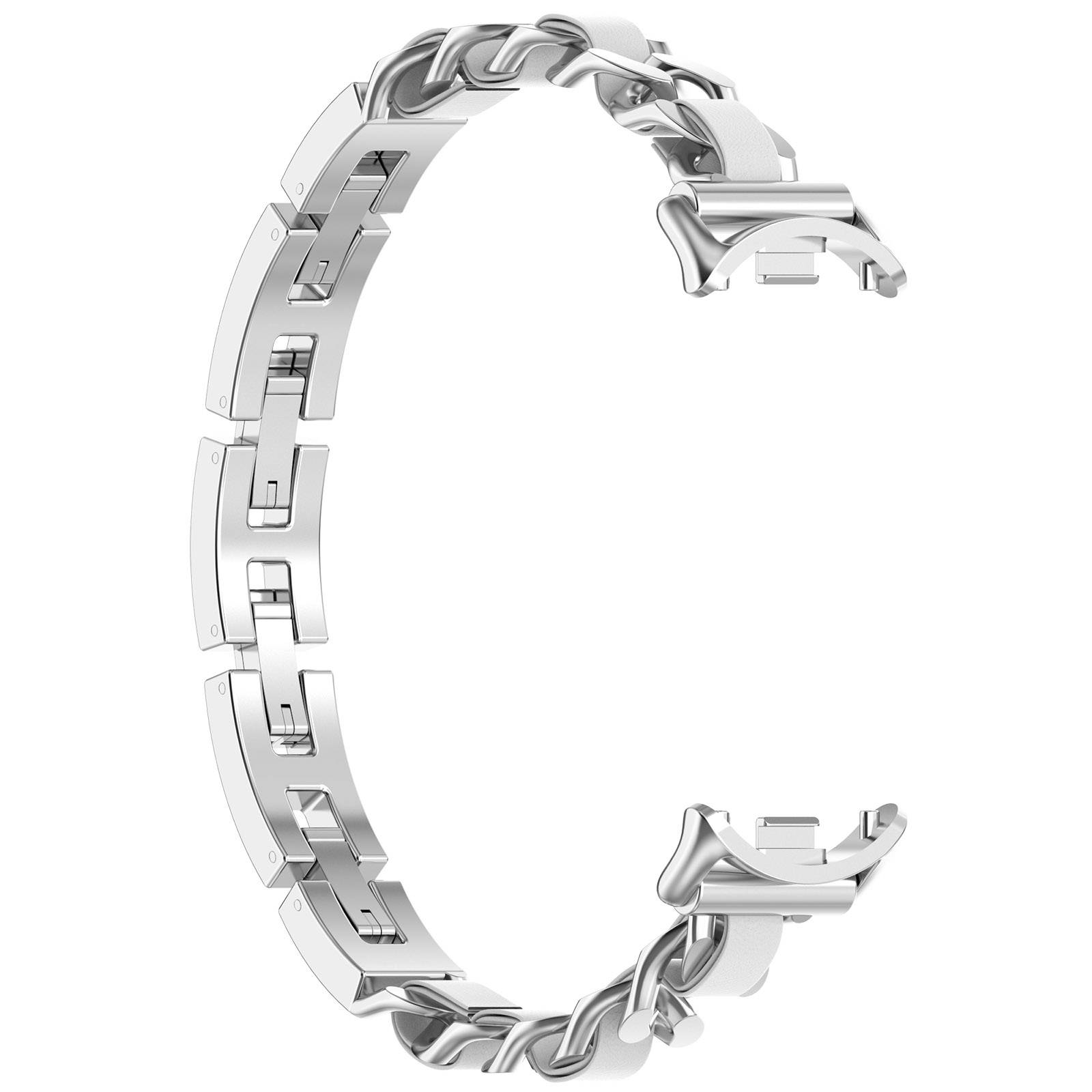 Uhrenarmband für Xiaomi Band 9/9 NFC Silver