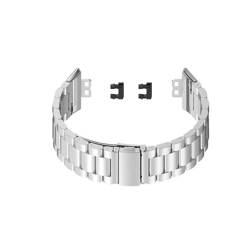 Edelstahl-Uhrenarmband für Huawei Watch Fit Silver
