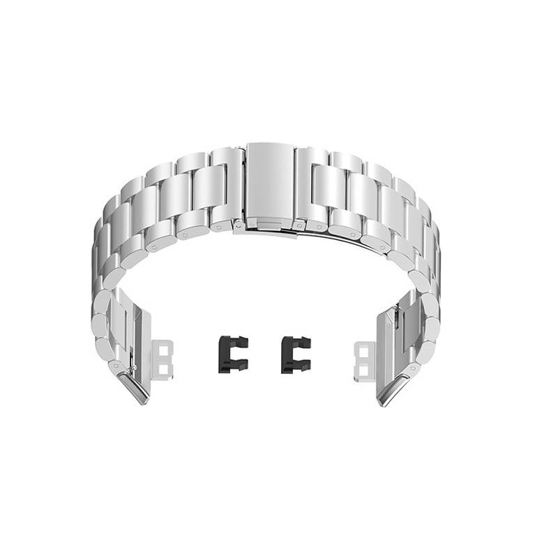 Edelstahl-Uhrenarmband für Huawei Watch Fit Silver