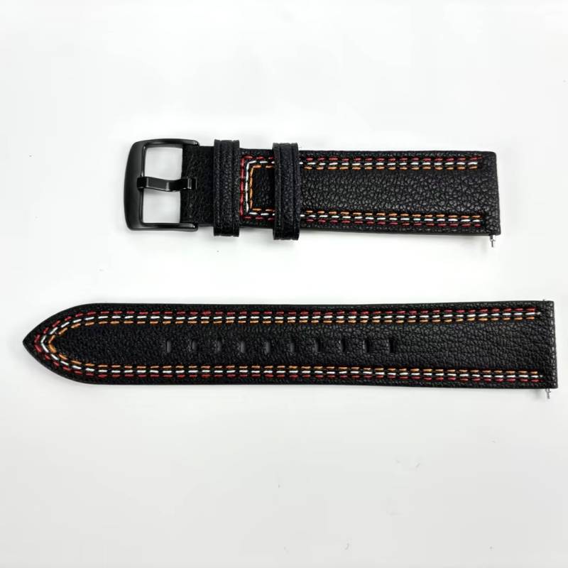 Leder Uhrenarmband für HUAWEI GT3 Black 22 mm