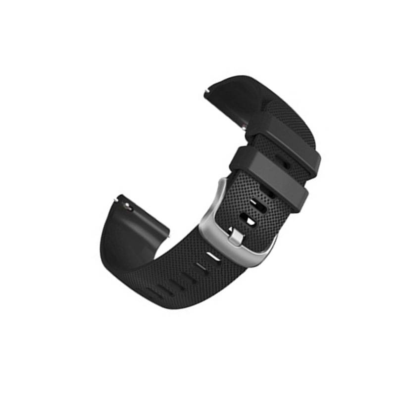 22 mm Uhrenarmband – Kompatibel mit Garmin, Samsung, Huawei & mehr Black