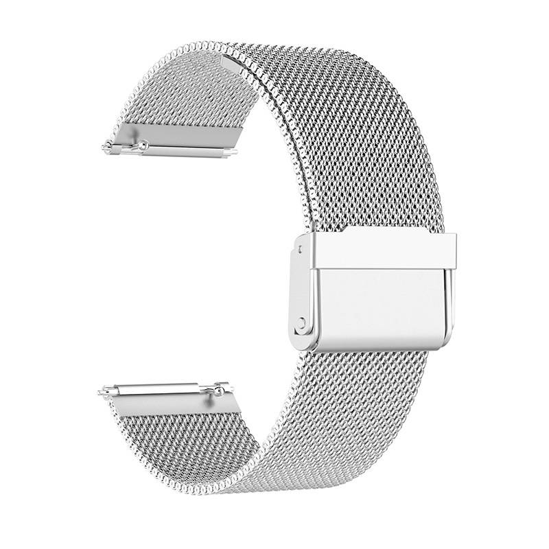 Uhrenarmband aus Edelstahl für Suunto 9 Baro/7/d5/Spartan Silver 24 mm