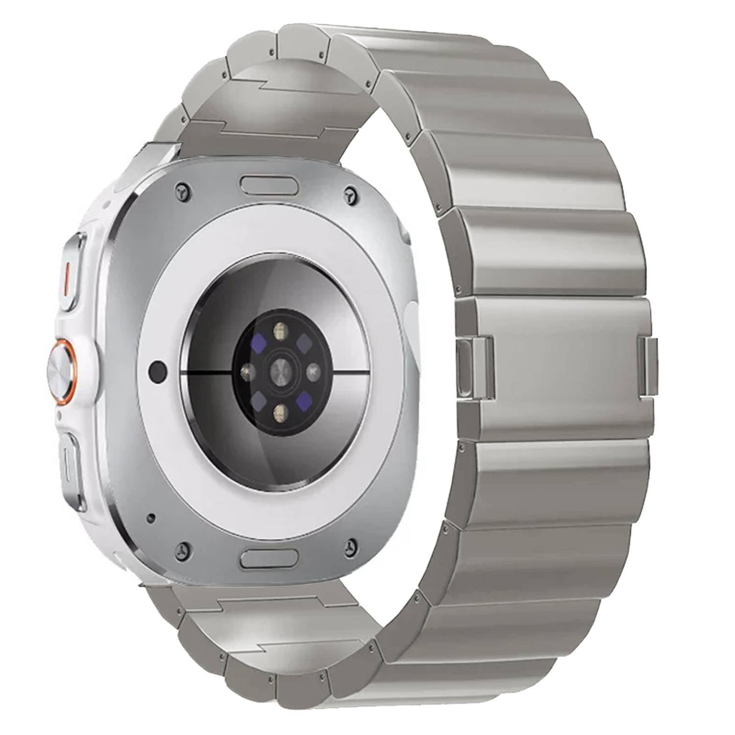 Magnetisches Titanarmband für Samsung Galaxy Watch 7 Ultra Silver
