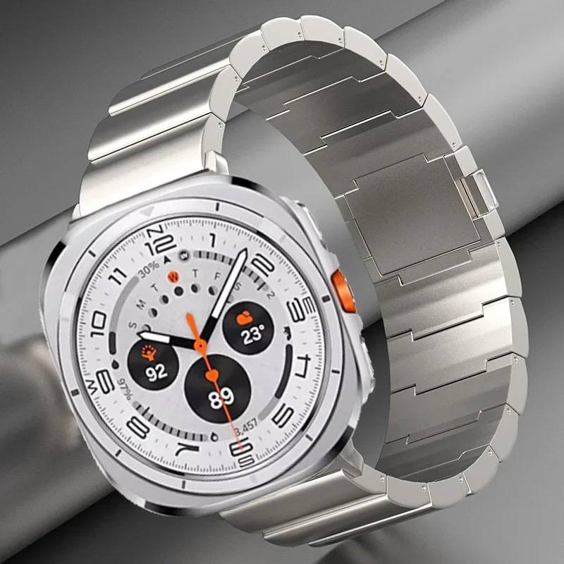 Magnetisches Titanarmband für Samsung Galaxy Watch 7 Ultra Silver