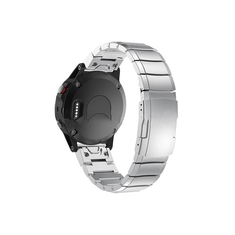 Uhrenarmband-Schnellverschluss für Garmin Smartwatches Silver 20 mm