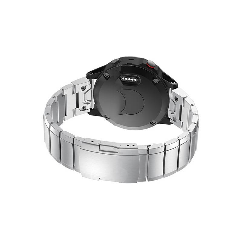 Uhrenarmband-Schnellverschluss für Garmin Smartwatches Silver 20 mm