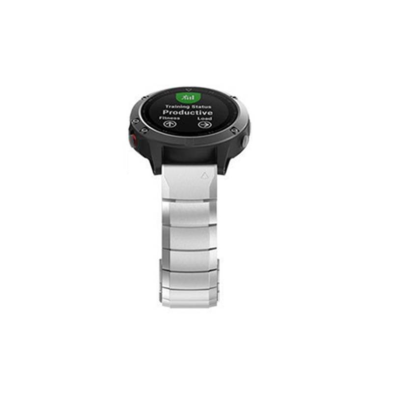Uhrenarmband-Schnellverschluss für Garmin Smartwatches Silver 20 mm