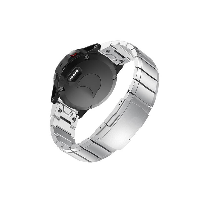 Uhrenarmband-Schnellverschluss für Garmin Smartwatches Silver 20 mm
