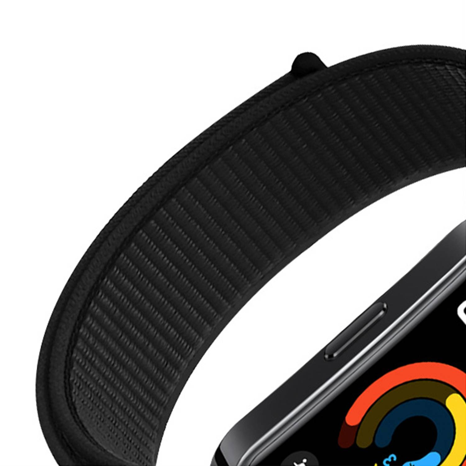 Nylon-Uhrenarmband für Huawei Band 8/9 Black