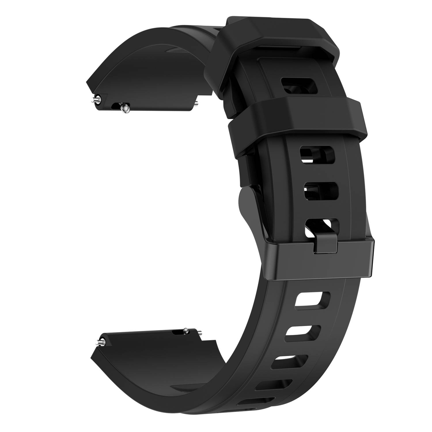 22 mm Sportuhrenarmband Black