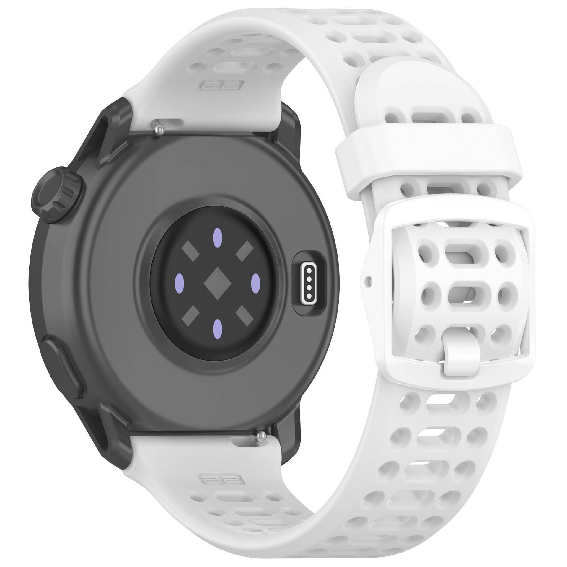 Silikon-Uhrenarmband für COROS PACE 3 White