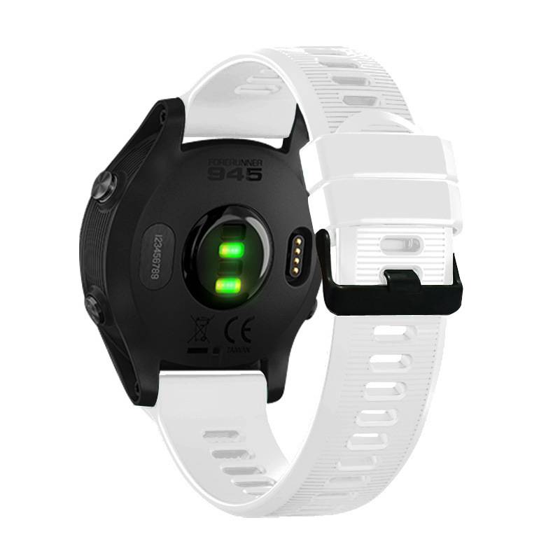 Silikon-Uhrenarmband für Garmin Forerunner 945/935/955/Fenix 7 White