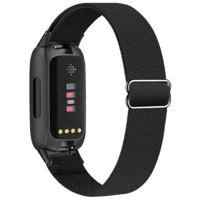 Fitbit Inspire 3 Nylon-Armband Black