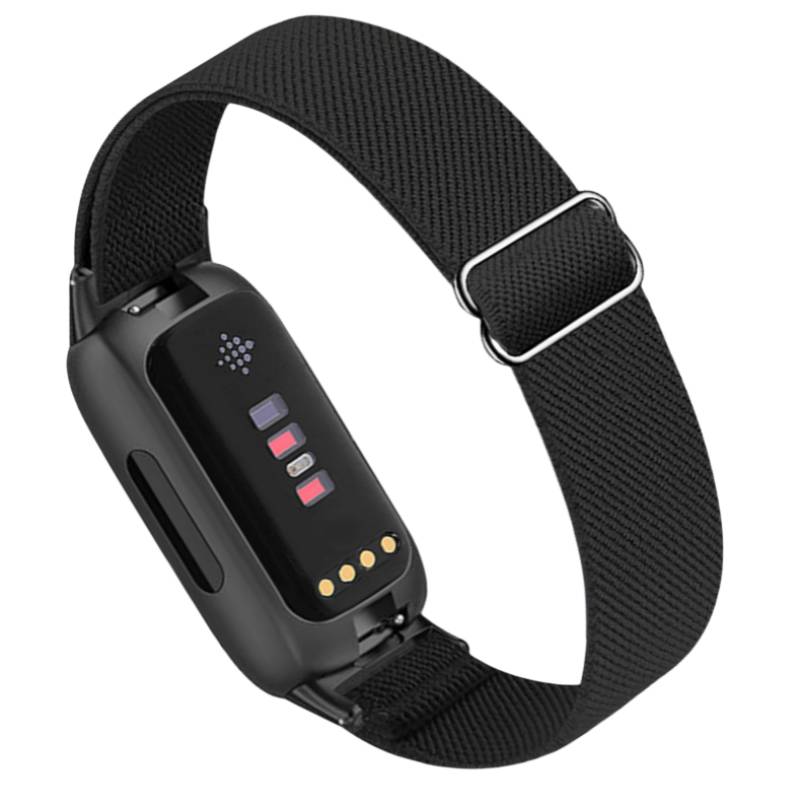 Fitbit Inspire 3 Nylon-Armband Black