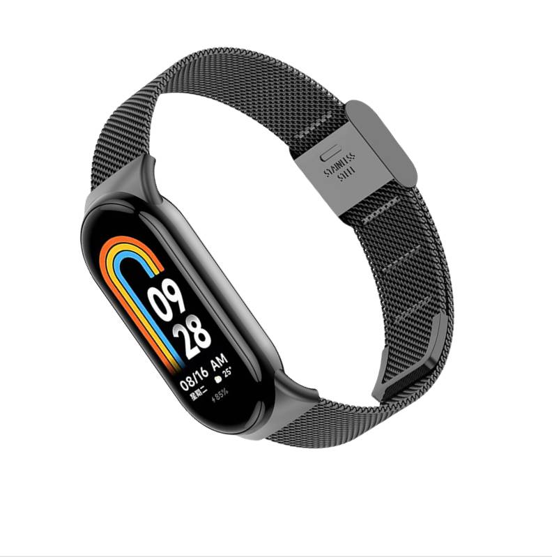 Metallarmband für Xiaomi Mi Band 8/9 Black