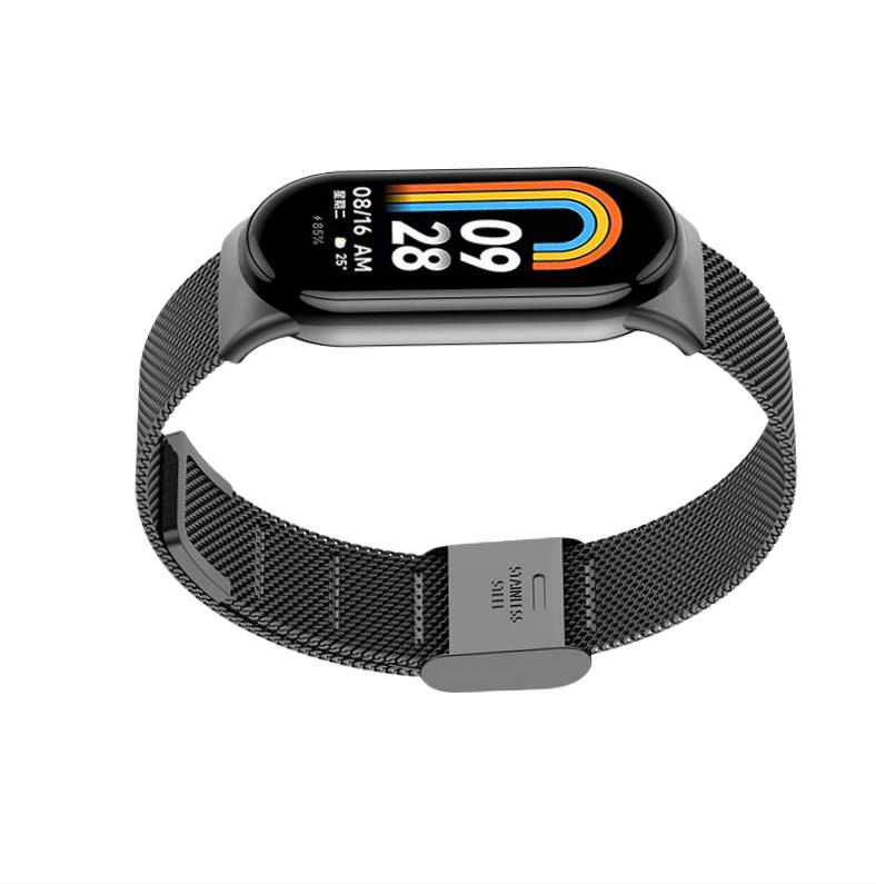 Metallarmband für Xiaomi Mi Band 8/9 Black
